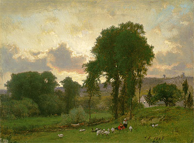 Durham, Connecticut, 1869 | George Inness | Giclée Canvas Print