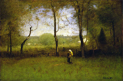 Wood Gatherers, An Autumn Afternoon, 1891 | George Inness