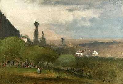 Monte Lucia, Perugia, 1873 | George Inness | Giclée Leinwand Kunstdruck