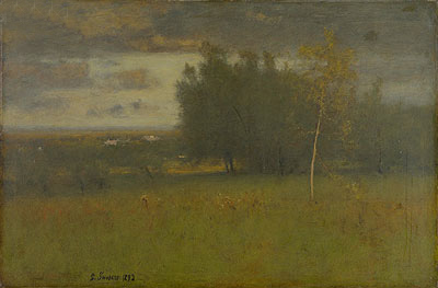 The Valley on a Gloomy Day, 1892 | George Inness