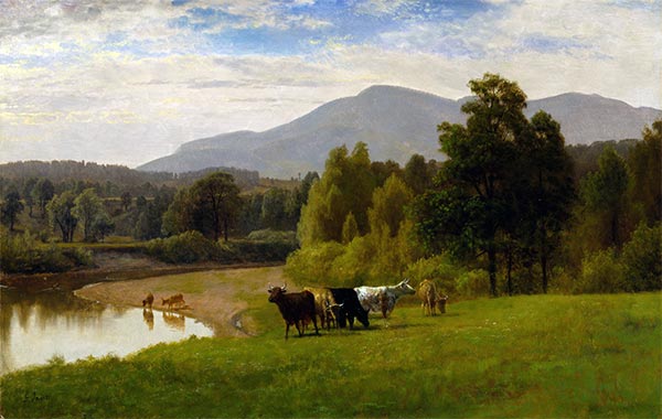 George Inness | Pasture Lands, 1867 | Giclée Canvas Print
