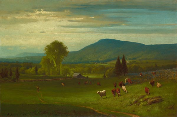 George Inness | Summer in the Catskills, 1867 | Giclée Canvas Print