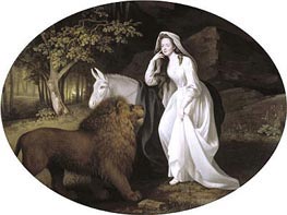 Isabella Salstonstall as Spenser's 'Faerie Queene' | George Stubbs | Painting Reproduction