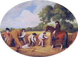 Reapers, 1795 by George Stubbs | Canvas Print