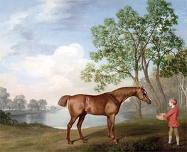 Pumpkin with a Stable-Lad | George Stubbs | Painting Reproduction