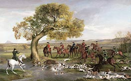 The Grosvenor Hunt | George Stubbs | Gemälde Reproduktion