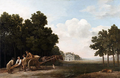 The Labourers, 1779 | George Stubbs | Giclée Leinwand Kunstdruck