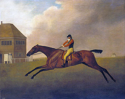 Baronet with Samuel Chifney up, 1791 | George Stubbs | Giclée Leinwand Kunstdruck