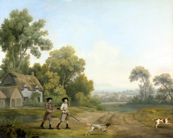 Zwei Herren beim Jagen, 1768 | George Stubbs