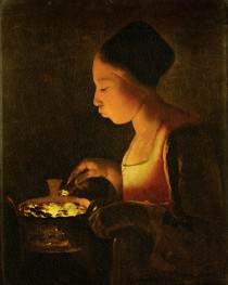 Girl with a Brazier, c.1648/50 | Georges de La Tour
