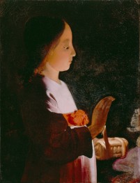 Young Virgin Mary, 1640 | Georges de La Tour
