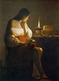 Die Büßende Magdalena, c.1640 | Georges de La Tour