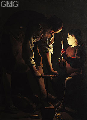 Der heilige Josef, der Zimmermann, c.1640 | Georges de La Tour