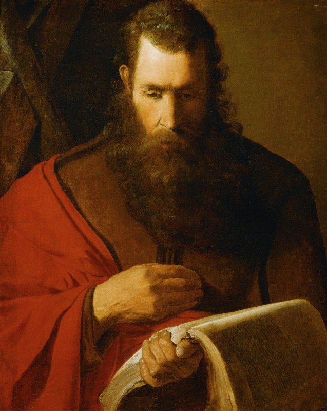 The Apostle Andrew, c.1620/25 | Georges de La Tour | Giclée Canvas Print