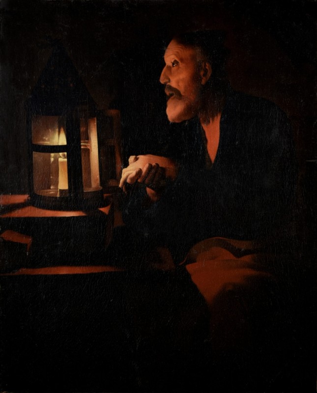The Tears of Saint Peter, c.1646/48 | Georges de La Tour | Giclée Canvas Print