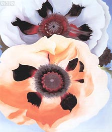 O'Keeffe | Poppies, 1950 | Giclée Canvas Print