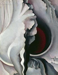 The Dark Iris II | O'Keeffe | Painting Reproduction