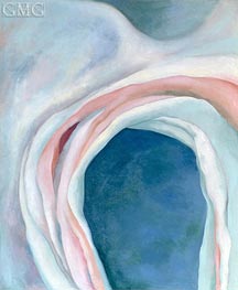 Music (Pink and Blue I), 1918 von O'Keeffe | Leinwand Kunstdruck