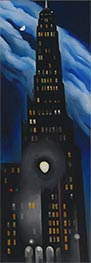 Ritz Tower, 1928 by O'Keeffe | Canvas Print