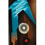 New York Street with Moon, 1925 - O'Keeffe