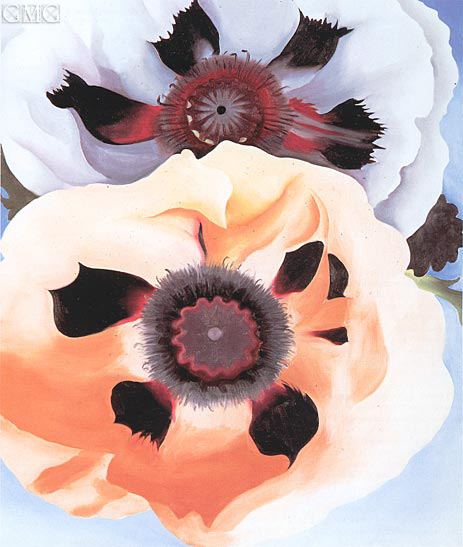 Poppies, 1950 | O'Keeffe | Giclée Canvas Print