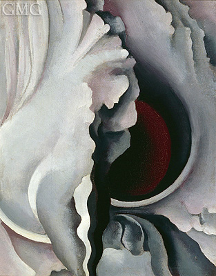 O'Keeffe | The Dark Iris II, 1926 | Giclée Leinwand Kunstdruck