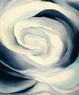O'Keeffe | Abstraction, White Rose II, 1927 | Giclée Leinwand Kunstdruck