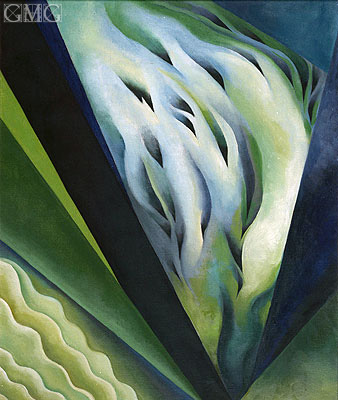 Blue and Green Music, 1919 | O'Keeffe | Giclée Canvas Print