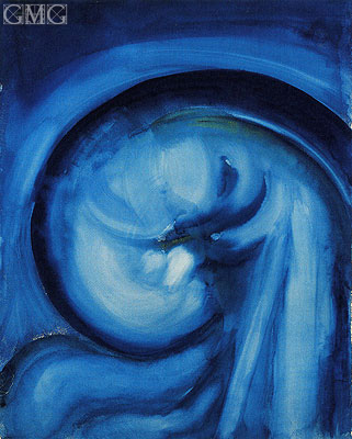 Blue II, c.1917 | O'Keeffe | Giclée Papier-Kunstdruck