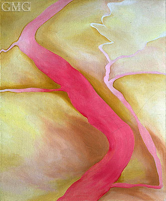 It was Yellow and Pink II, 1959 | O'Keeffe | Giclée Leinwand Kunstdruck