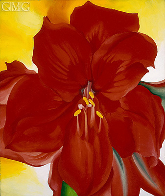 Red Amaryllis, 1937 | O'Keeffe | Giclée Canvas Print