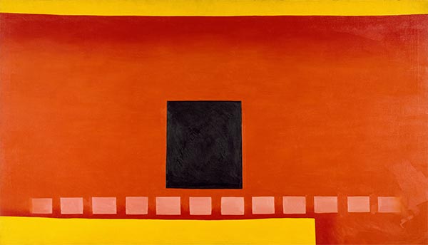 Schwarze Tür mit Rot, 1954 | O'Keeffe