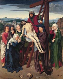 The Deposition, c.1510/15 by Gerard David | Canvas Print