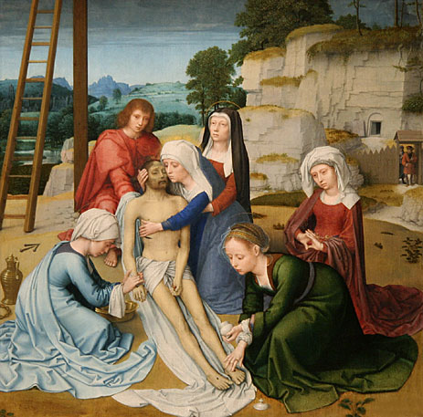 Die Wehklage, c.1515/23 | Gerard David | Giclée Leinwand Kunstdruck