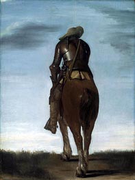 Gerard ter Borch | Man on Horseback | Giclée Canvas Print