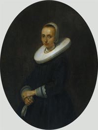 Portrait of Johanna Bardoel | Gerard ter Borch | Gemälde Reproduktion