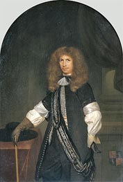 Portrait of Jacob de Graeff, c.1670/81 von Gerard ter Borch | Leinwand Kunstdruck