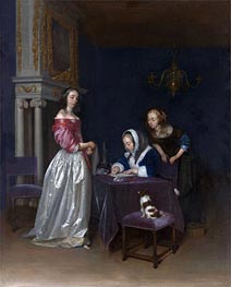 Curiosity | Gerard ter Borch | Painting Reproduction