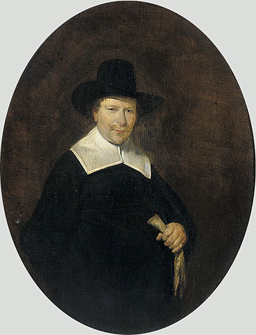 Portrait of Gerard Abrahamsz van der Schalcke, 1644 | Gerard ter Borch | Giclée Leinwand Kunstdruck