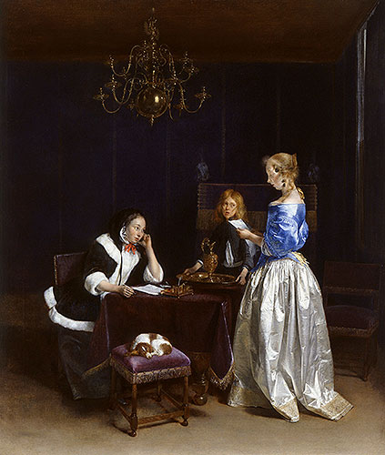 The Letter, c.1660/62 | Gerard ter Borch
