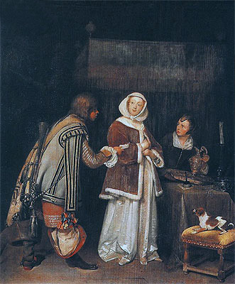 The Refused Letter, n.d. | Gerard ter Borch
