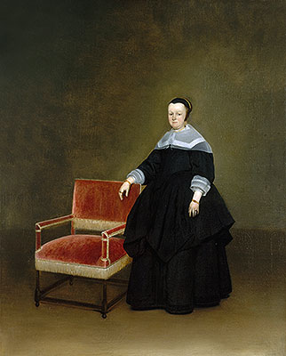 Margaretha van Haexbergen, c.1666/67 | Gerard ter Borch | Giclée Canvas Print