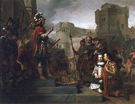 The Continence of Scipio | Gerbrand van den Eeckhout | Painting Reproduction