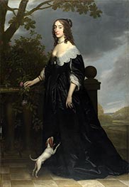 Gerrit van Honthorst | Portrait of Elizabeth, Queen of Bohemia | Giclée Canvas Print