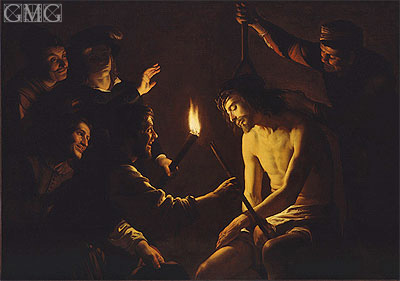 The Mocking of Christ, c.1617 | Gerrit van Honthorst | Giclée Canvas Print