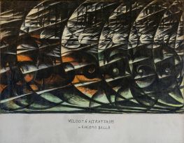 Abstract Speed, 1913 | Giacomo Balla