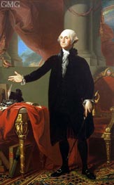 Gilbert Stuart | Portrait of George Washington | Giclée Canvas Print