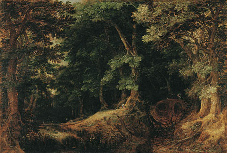 Gillis van Coninxloo | Forest Landscape, 1598 | Giclée Canvas Print