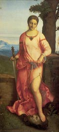 Judith, 1504 von Giorgione | Leinwand Kunstdruck