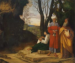 The Three Philosophers | Giorgione | Painting Reproduction